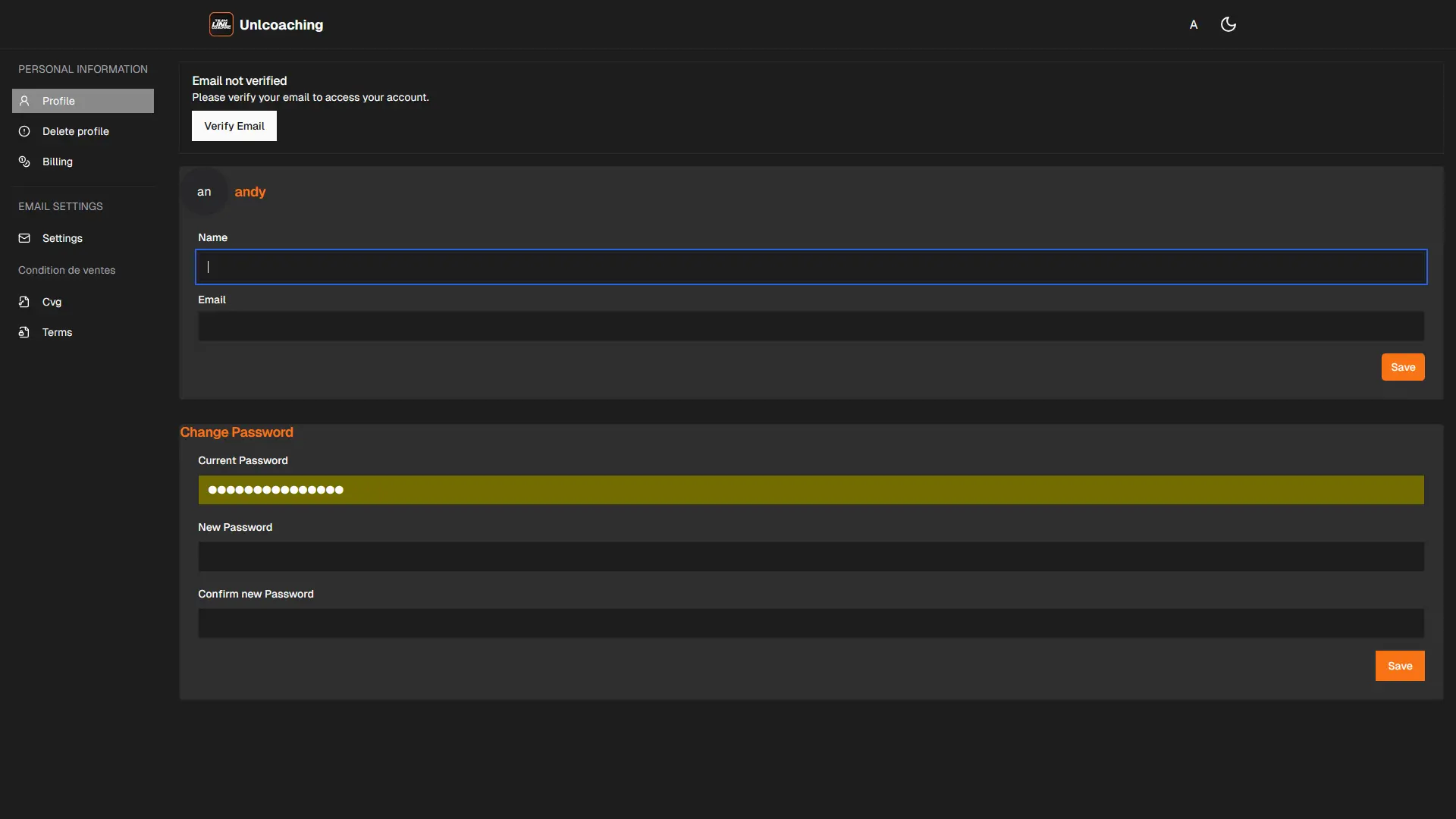 Formulaire de contact coach sportif Gradignan